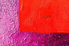 Original Painting From The Meditation Series: Love.