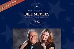 Bill Medley Concert Logo + Poster Design