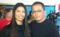 Celina Duffy With Guro Felix Valencia at Kali Method